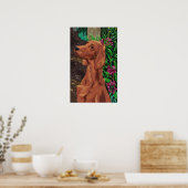 Garden Setter Poster (Küche)