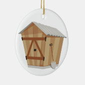 Garden Shed Keramik Ornament (Rechts)
