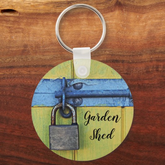 Garden Shed Schlüsselanhänger (Vorderseite)
