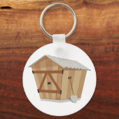 Garden Shed Schlüsselanhänger (Vorderseite)