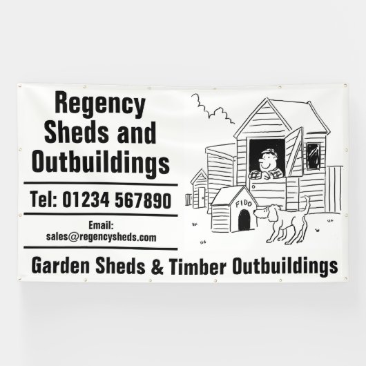 Garden Sheds and Outbuildings Banner (Horizontal)