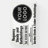 Garden Sheds Fence Panels and Outbuildings Banner (Vertikal)