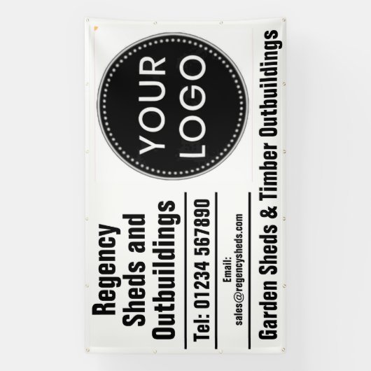 Garden Sheds Fence Panels and Outbuildings Banner (Vertikal)