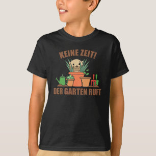 Garden Shirt Sweet Otter Blume Pflanze