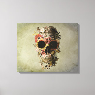 Garden Skull Light Leinwanddruck