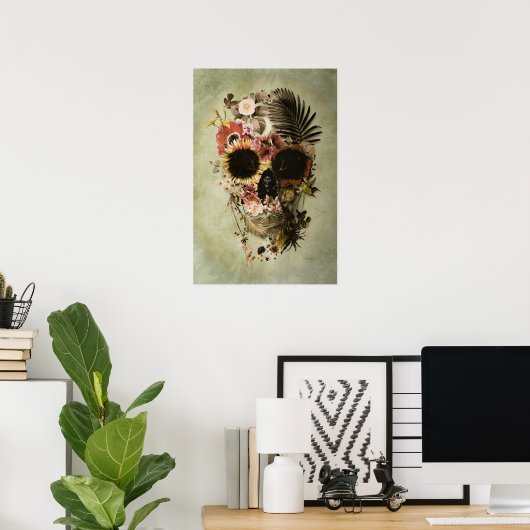 Garden Skull Light Poster (Heimbüro)