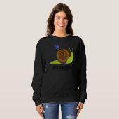 Garden Snail Bekleidung Sweatshirt (Vorne ganz)