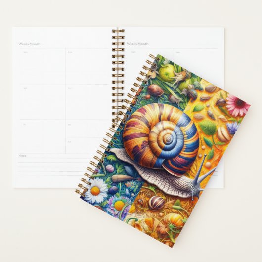 Garden Snail Four Seasons Planner Journal Planer (Anzeige)