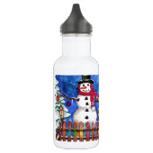 Garden Snowman Edelstahlflasche (Links)