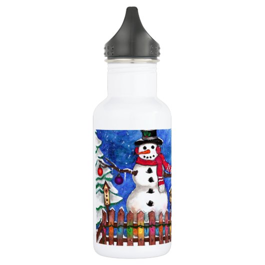 Garden Snowman Edelstahlflasche (Links)