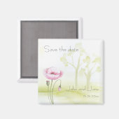 Garden Speichern Sie das Datum Magnet (Vorderseite/Rückseite)