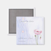 Garden Speichern Sie das Datum Magnet (Vorderseite/Rückseite)