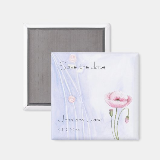 Garden Speichern Sie das Datum Magnet (Vorderseite/Rückseite)