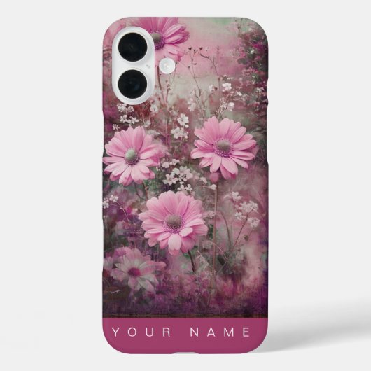 Garden Splendor Pink Case-Mate iPhone Hülle (Rückseite)