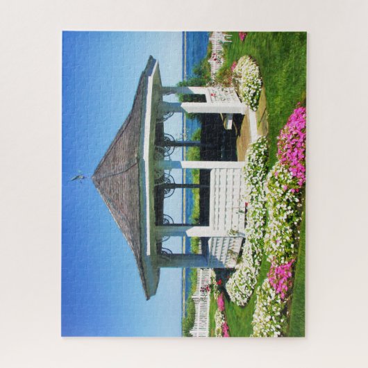 Garden Spring Gazebo in Chatham, Cape Cod MASS Puzzle (Vertikal)