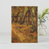 Garden St Paul Hospital Abbildung von Vincent van  Einladung (Stehend Vorderseite)