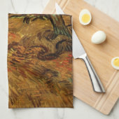 Garden St Paul Hospital Abbildung von Vincent van Geschirrtuch (Viertel Falte)