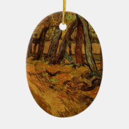 Garden St Paul Hospital Abbildung von Vincent van  Keramik Ornament