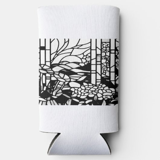 Garden Stained Glass Selters Dosenkühler (Vorderseite)