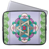 Garden Star Laptopschutzhülle (Vorderseite)