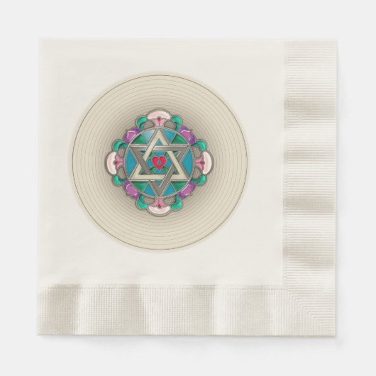 Garden Star Serviette (Vorderseite)