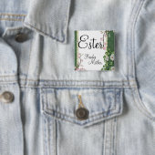 Garden Stylish Classy Brides Mother Wedding Button (Beispiel)
