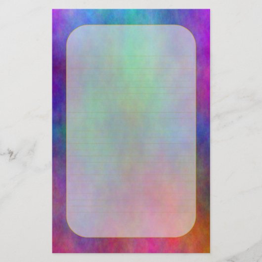 "Garden Sunlight" Feinseilgarniten Briefpapier (Vorderseite)
