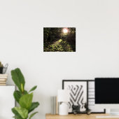 Garden Sunshine Print Poster (Heimbüro)