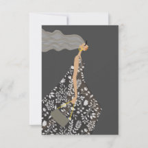 Garden Swag Fashionista Mode Illustration