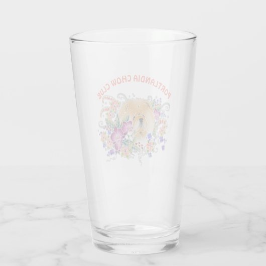 GARDEN TANCE Chow16 Unze ZOLLGlassglas Glas (Rückseite)