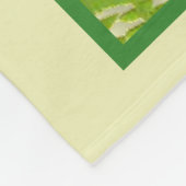 Garden Tea Fleece Blanket (Ecke)