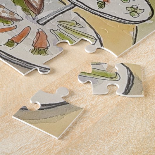 Garden Tea Hare Puzzle (Seite)