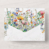 Garden Tea Party Einladung (Rückseite)