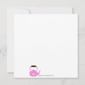 Garden Tea Party Einladung (Rückseite)