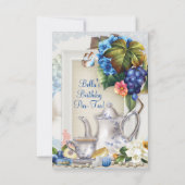 Garden Tea Party Einladung (Rückseite)