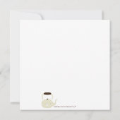 Garden Tea Party Einladung (Rückseite)