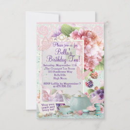 Garden Tea Party Einladung