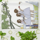 Garden tea party  geschirrtuch (Gefaltet)