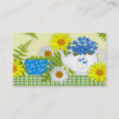 Garden Tee Business Card Visitenkarte (Rückseite)