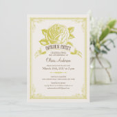 Garden Tee Party Einladungen (Stehend Vorderseite)