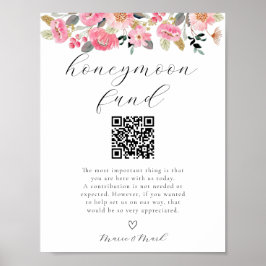 Garden Tee Party Honeymoon Fund Poster