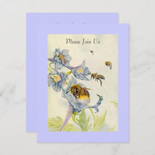 Garden Tee Party Locarno Einladung (Vorne/Hinten)