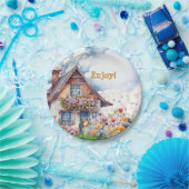 Garden Tee Party Plate Pappteller (Party)