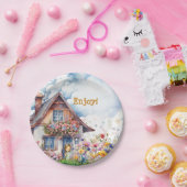 Garden Tee Party Plate Pappteller (Party)