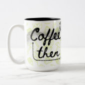 Garden theme coffee mug garden tools zweifarbige tasse (Links)