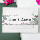 Garden Theme Einladungsbanderole