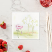 Garden Theme Serviette (Beispiel)