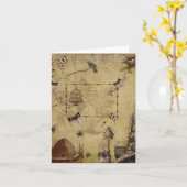 Garden Things- Prim Lil Note Cards Karte (Gelbe Blume)