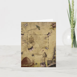 Garden Things- Prim Lil Note Cards Karte