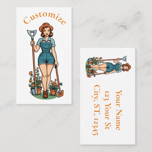 Garden Thunder_Cove Visitenkarte (Vorne/Hinten)